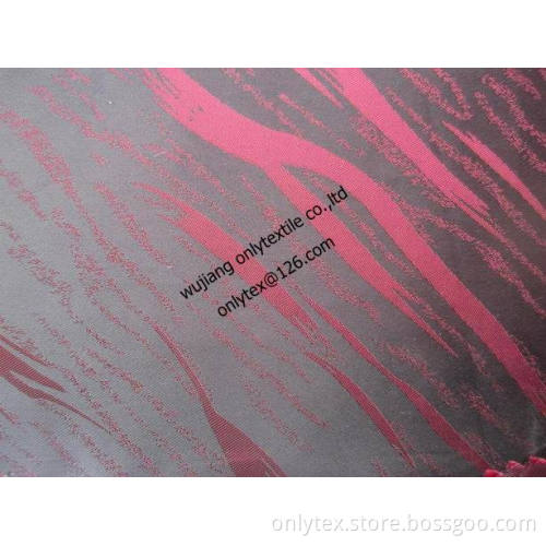 jacquard logo lining fabric
